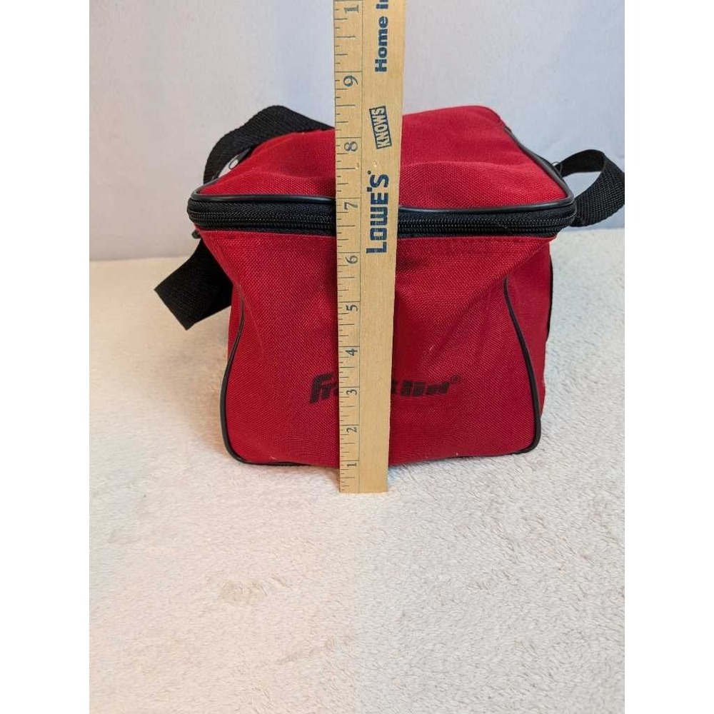 Franklin Bocce Ball Set Red Carry Bag 8 Balls + Pallino Included - Picture 13 of 14